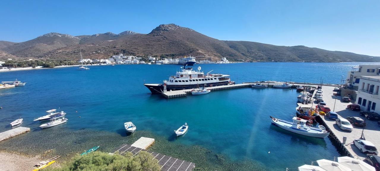 Kalliopis Rooms Katápola Dış mekan fotoğraf