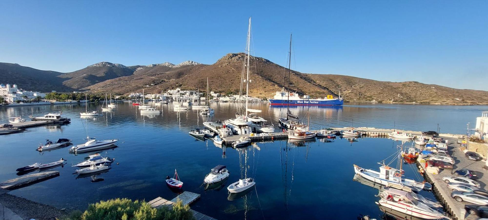 Kalliopis Rooms Katápola Dış mekan fotoğraf